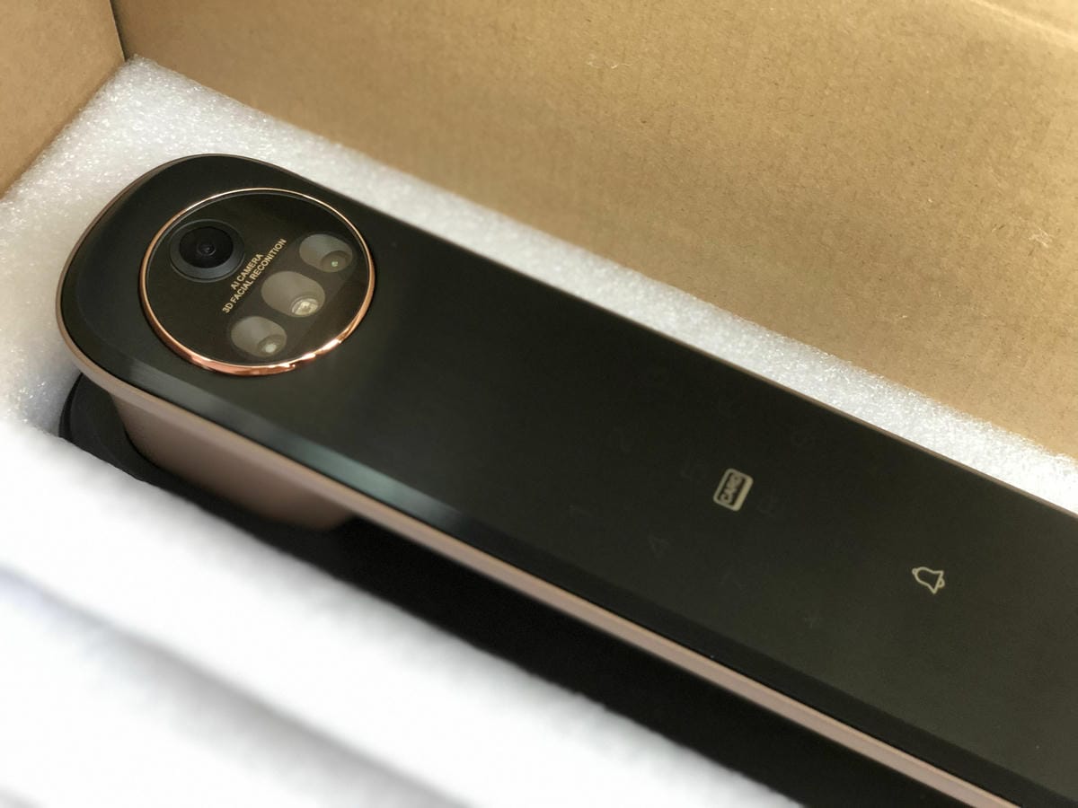人臉辨識智慧電子鎖!遠端開門、貓眼監控、解放雙手,從此不用帶 人臉辨識智慧電子鎖!遠端開門、貓眼監控、解放雙手,從此不用帶