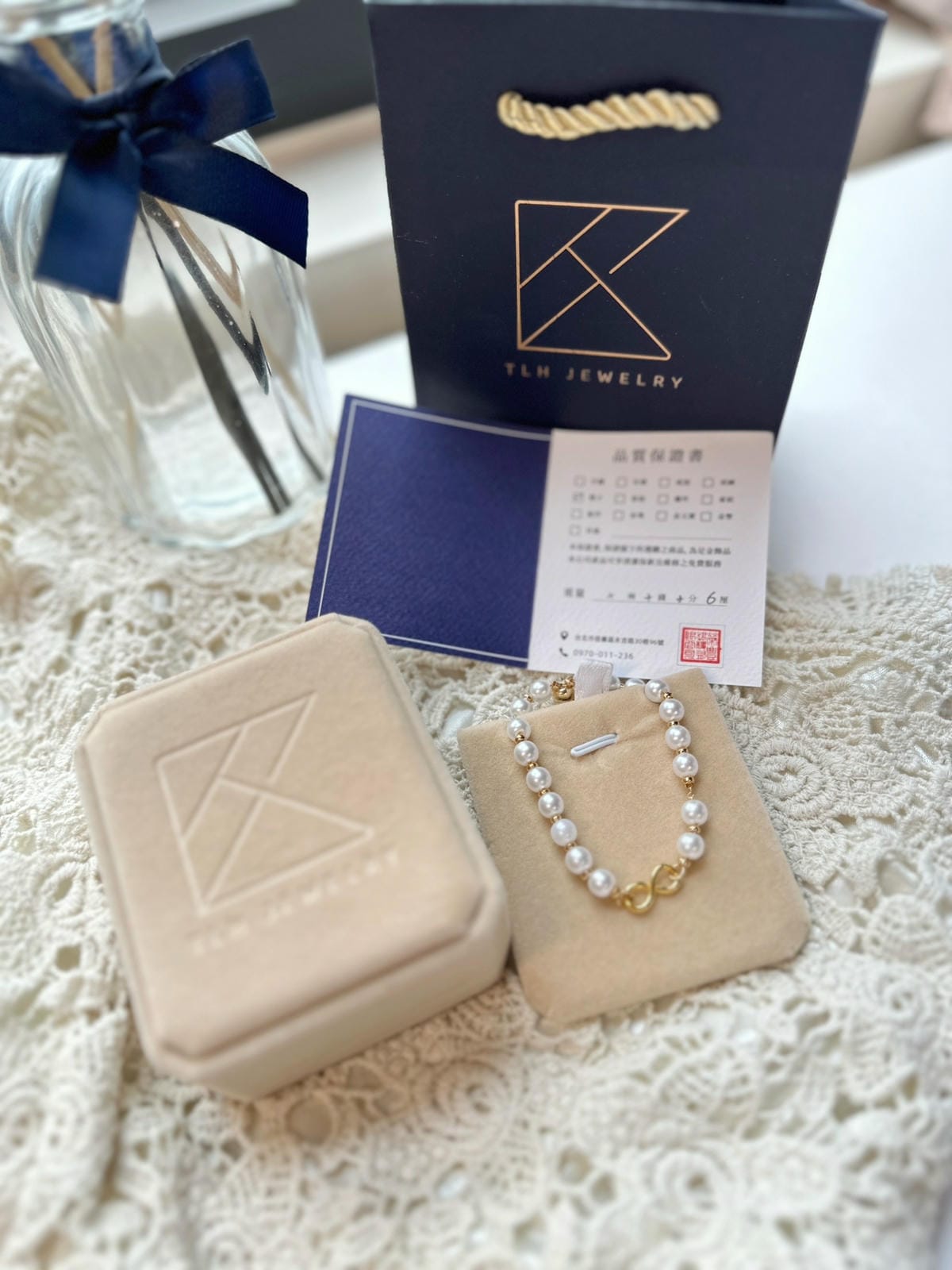 【TLH童樂繪金飾】純愛戀人/珍珠黃金手鍊/女生輕奢黃金飾品 【TLH童樂繪金飾】純愛戀人/珍珠黃金手鍊/女生輕奢黃金飾品
