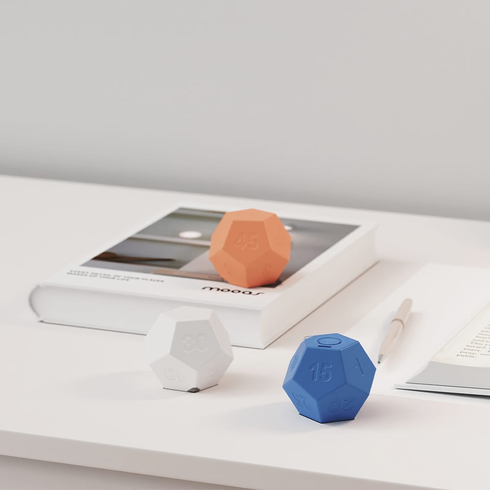 韓國居家小物/文具推薦:十二邊形定時器/可充電/定時器Moo 韓國居家小物/文具推薦:十二邊形定時器/可充電/定時器Moo