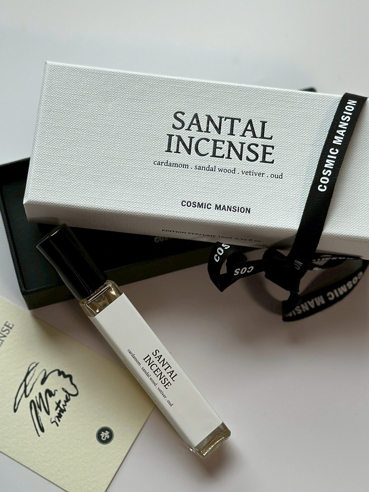 韓國香氛COSMIC MANSION｜木質調香水No.3 SANTAL INCENSE開箱