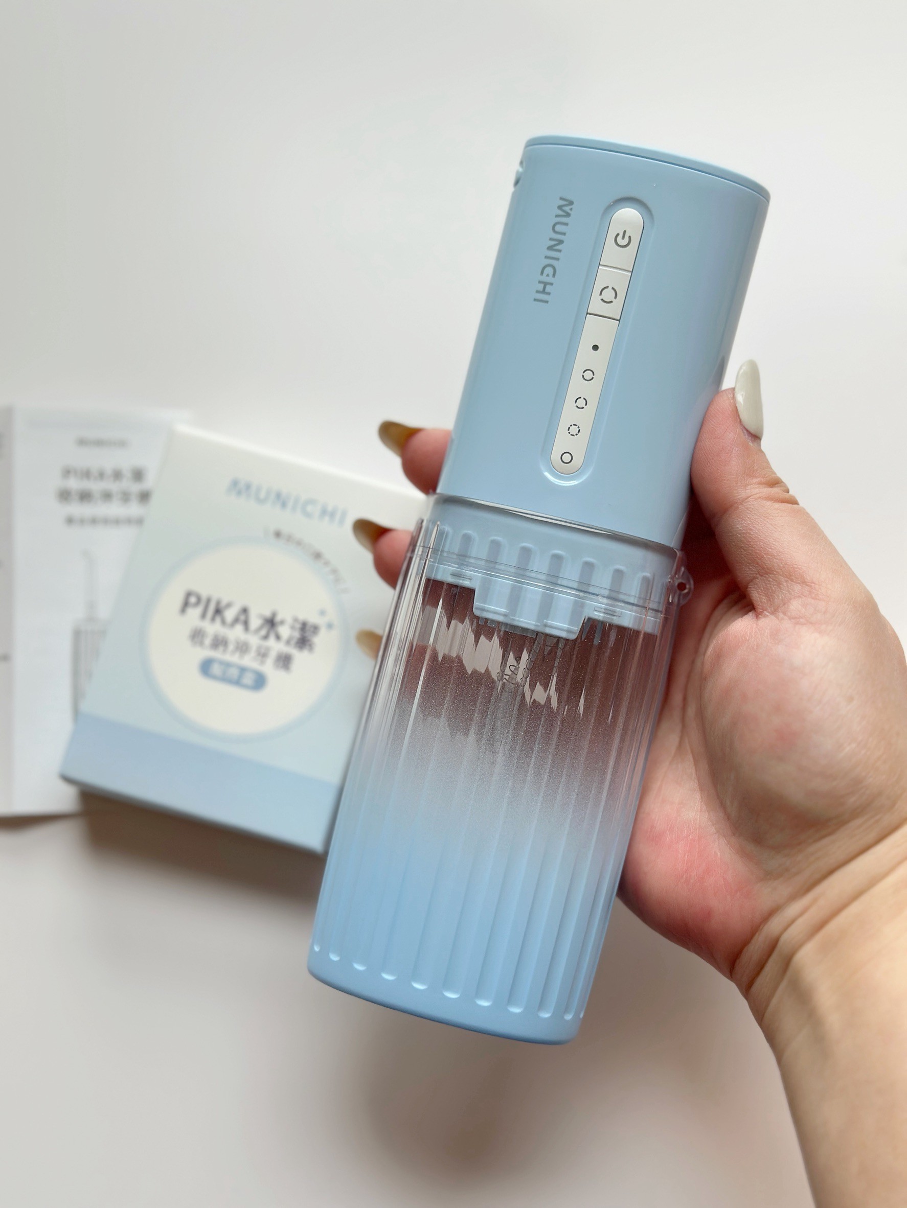 【MUNICHI沐尼黑】PIKA水潔 伸縮式隨行沖牙機 Mr.Water