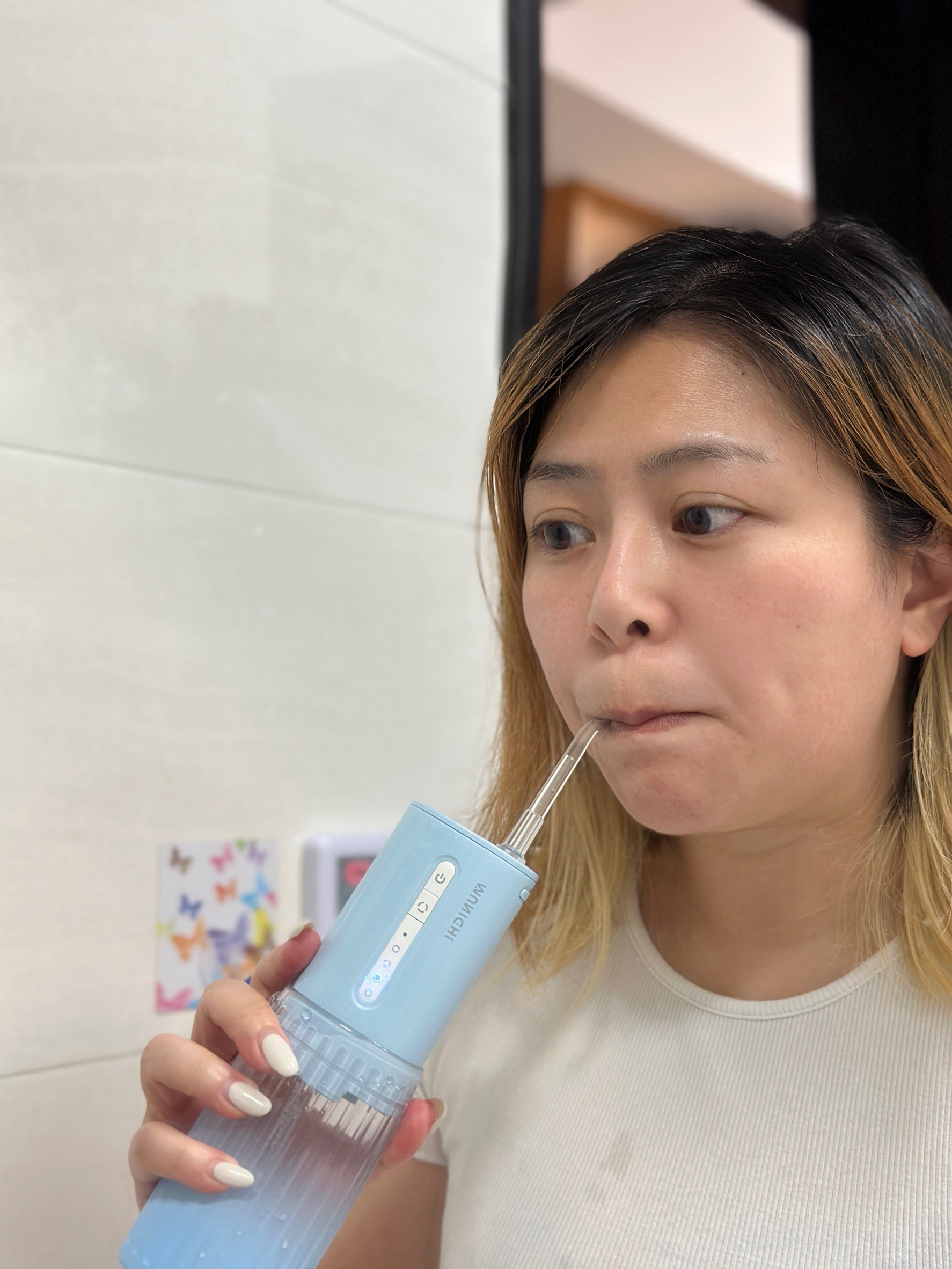 【MUNICHI沐尼黑】PIKA水潔 伸縮式隨行沖牙機 Mr.Water