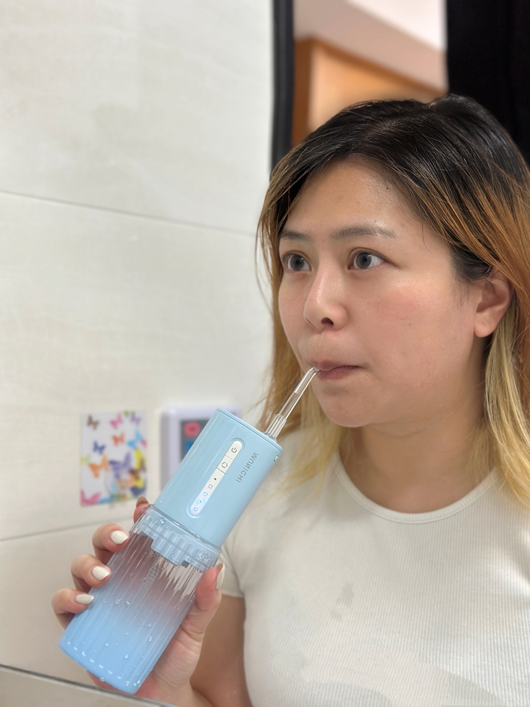 【MUNICHI沐尼黑】PIKA水潔 伸縮式隨行沖牙機 Mr.Water