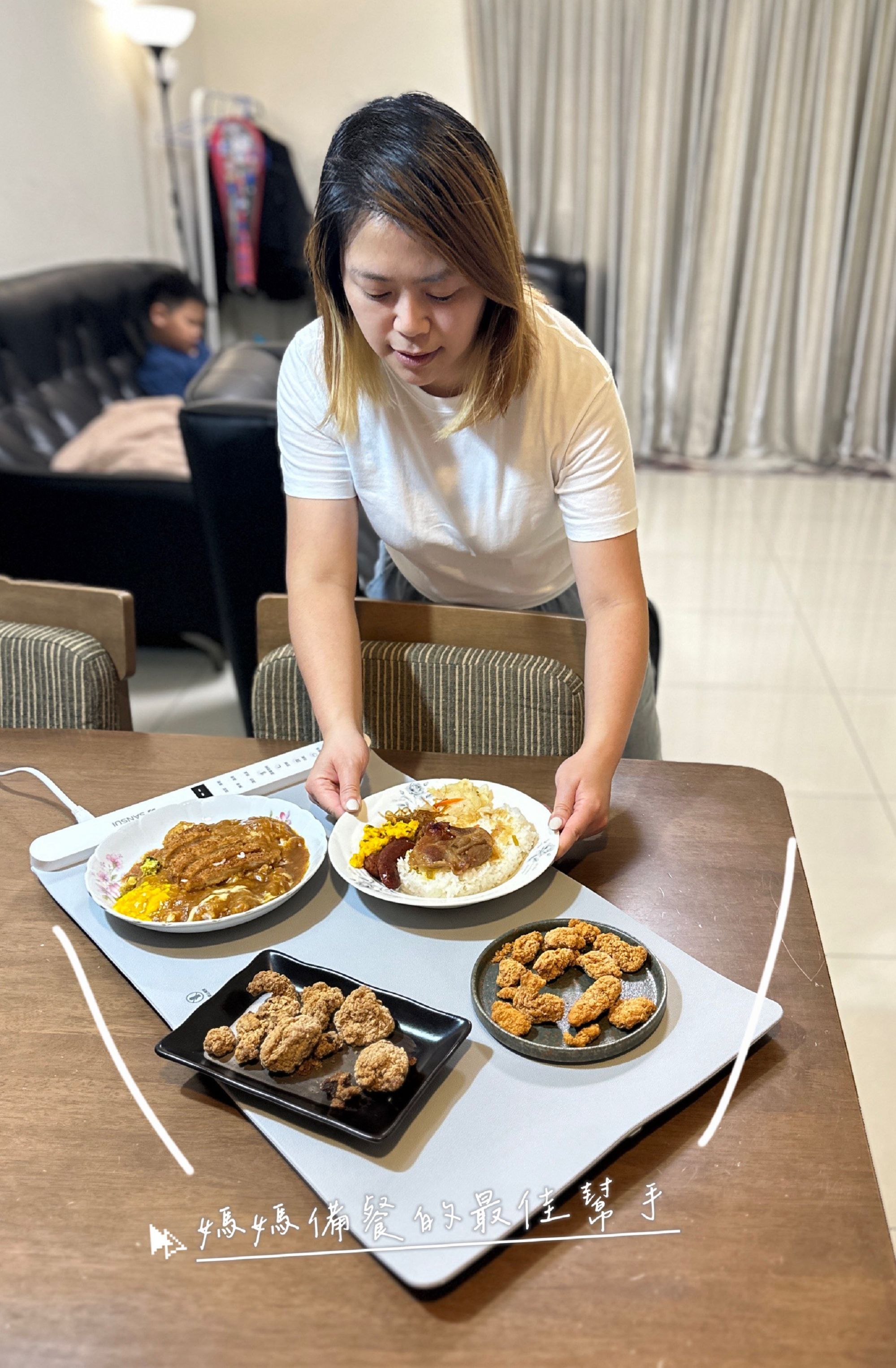 SANSUI山水 暖島君｜多功能恆溫暖菜板 智能加熱、恆溫暖菜、告別冷飯菜