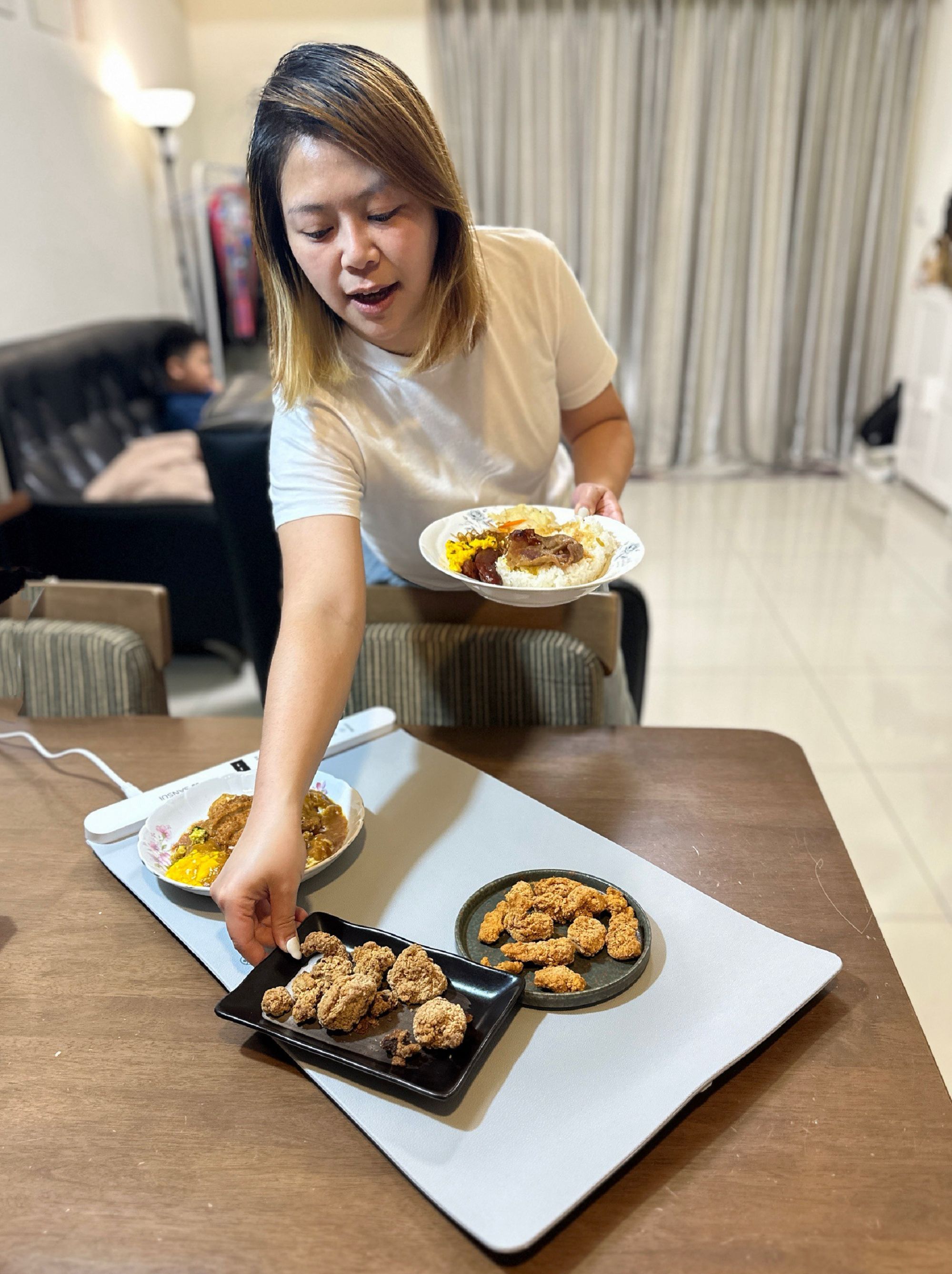 SANSUI山水 暖島君｜多功能恆溫暖菜板 智能加熱、恆溫暖菜、告別冷飯菜